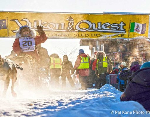 Das Yukon Quest International Schlittenhunderennen Yukon Quest (c) Yukon Quest Pat Kane Photo