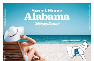 Alabama mit neuem Reiseplaner