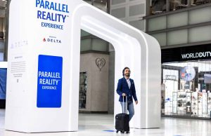 Delta Air ermöglicht High Tech am Flughafen Detroit PARALLEL REALITY™ (c) Delta Air Lines