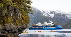 Ocean Victory – das neueste Expeditionsschiff in Alaska Ocean Victory in Misty Fjords - Alaska © Michel Verdure