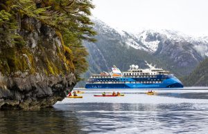 Ocean Victory – das neueste Expeditionsschiff in Alaska Ocean Victory in Misty Fjords - Alaska © Michel Verdure