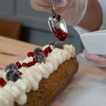 Gingerbread roulade @ Carol Gross