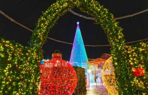 Größtes Weihnachtslabyrinth der Welt in St. Pete/Clearwater Enchant (c) Visit St. Pete/Clearwater