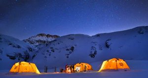 Wintercamping unter Colorados Sternenhimmel