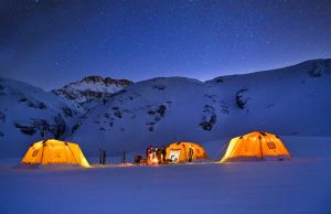 Wintercamping unter Colorados Sternenhimmel