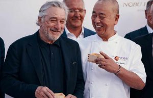 Neueröffnung: Nobu Hotel Atlantic City De Niro und Nobu (c) Fox Communications