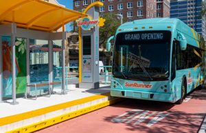 Kostenloser Shuttle-Service zum Strand in St. Pete/Clearwater SunRunner (c) Visit St.Pete/Clearwater