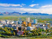 Wander- und Radwegenetz in Anchorage Anchorage (c) Visit Anchorage