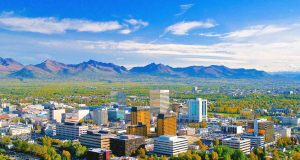 Wander- und Radwegenetz in Anchorage Anchorage (c) Visit Anchorage