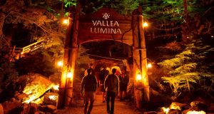 Multimediale Nachtwanderung in Whistler Vallea Lumina (c) Vallea Lumina