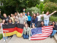 Junge Amerikaner zu Gast in Saarbrücken US-Amerikanische Teilnehmende des 40ten PPP (c) Andrew Wakeford