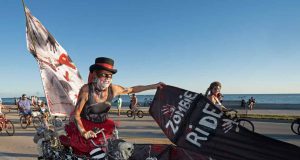 Halloween auf den Florida Keys Zombie Bike Ride (c) Rob O'Neal, Florida Keys News Bureau