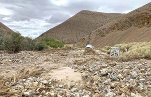 Death Valley Nationalpark bis auf weiteres geschlossen The Wildrose Road near the Wildrose Campground (c) NPS