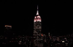 Empire State Building Halloween Light Show