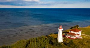 Québec – Insel Anticosti in UNESCO-Welterbeliste aufgenommen Leuchtturm Anticosti © Sébastien St-JeanTourisme Côte-Nord