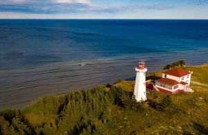 Québec – Insel Anticosti in UNESCO-Welterbeliste aufgenommen Leuchtturm Anticosti © Sébastien St-JeanTourisme Côte-Nord