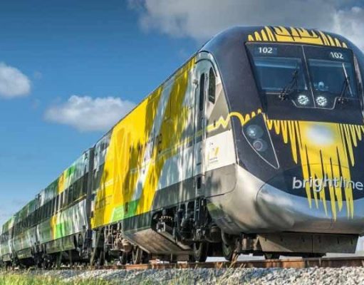 Ab Miami mit dem Brightline Zug durch Florida Brightline (c) Brightline