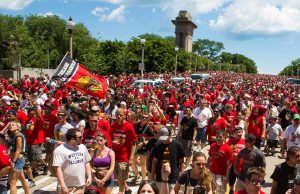 Chicago als Hotspot für Sportbegeisterte Chicago Blackhawks (c) CCTB