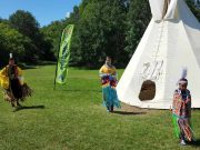 Neue Tipi-Lodges bei den Cree in Saskatchewan Tipi Zelte (c) Pêmiska Tourism