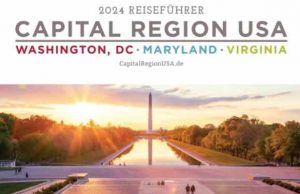 Capital Region USA mit dem neuen Reiseführer 2024 kennenlernen Capital Region USA Reiseführer (c) Capital Region USA