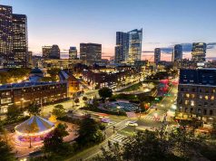 Boston nach Sonnenuntergang Boston (c) Kyle klein