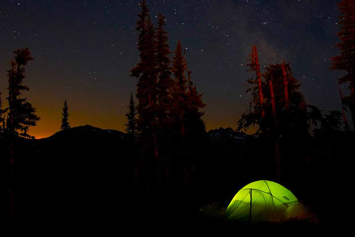 Night Camping (c) Olympic Peninsula VB