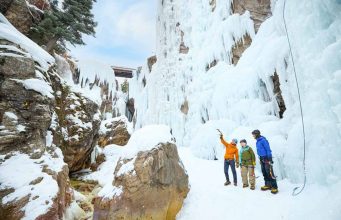 World Youth Ice Climbing Championships in Colorado Eisklettern (c) Visit Ouray / willie petersen