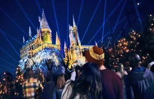 Weihnachtszauber in Los Angeles Christmas in WWoHP (c) Universal Studios Hollywood