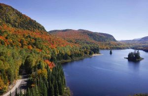 Nachhaltig reisen in der Provinz Quebec Parc Mont-Tremblant (c) Tourisme Laurentides