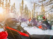 Mit dem Schneemobil durch den Nordosten Saskatchewans Whitecat Hill Provincial Park (c) Tourism Saskatchewan & Chris Hendrickson Photography