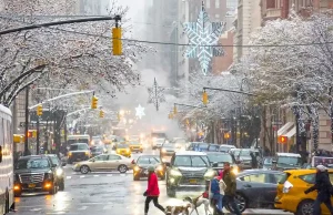 Weihnachten in New York City Winter in Manhattan (c) Julienne Schaer