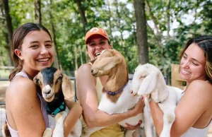 Familienreise durch Illinois Hoof It Goat Treks (c) Enjoy Illinois