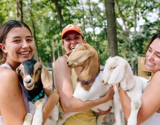 Familienreise durch Illinois Hoof It Goat Treks (c) Enjoy Illinois