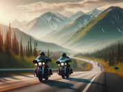 Mit dem Motorrad auf dem Alaska Highway