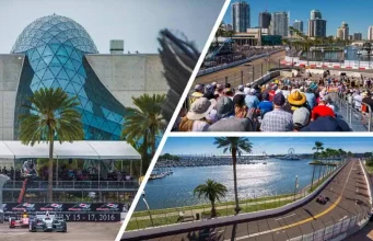 Motorsportgeschichte auf den Straßen von St. Petersburg in Florida Motorsport in St. Petersburg (c) Visit St. Pete-Clearwater