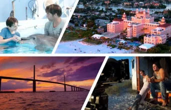 Filmkulisse Florida Filmkulissen in St.Pete Clearwater Florida (c) Visit SPC