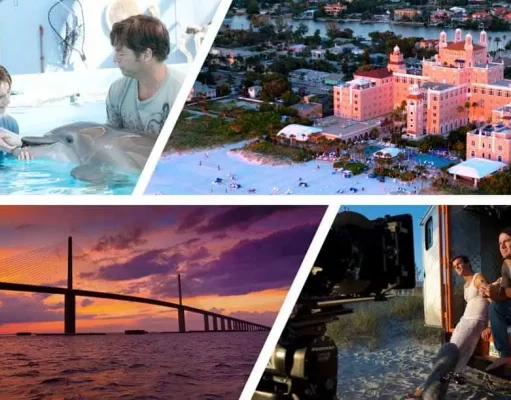 Filmkulisse Florida Filmkulissen in St.Pete Clearwater Florida (c) Visit SPC